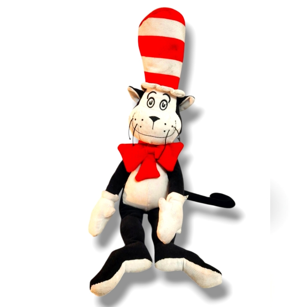 Dr. Seuss Cat in The Hat Corduroy Plush  21"